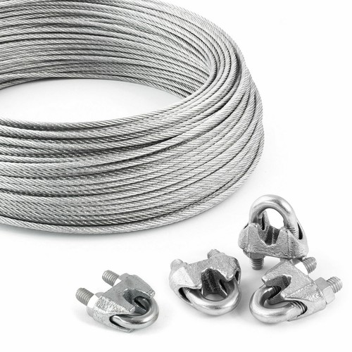 Drahtseil set 100m - drahtseil, 5m
