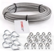 Drahtseil SET Stahlseil