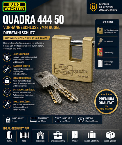 Burg wächter quadra - quadra, 444