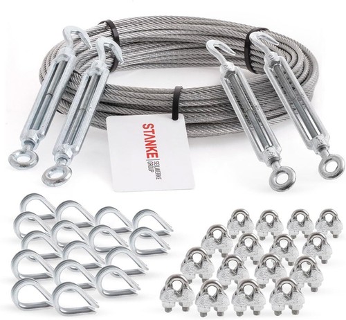 Drahtseil set stahlseil - set,